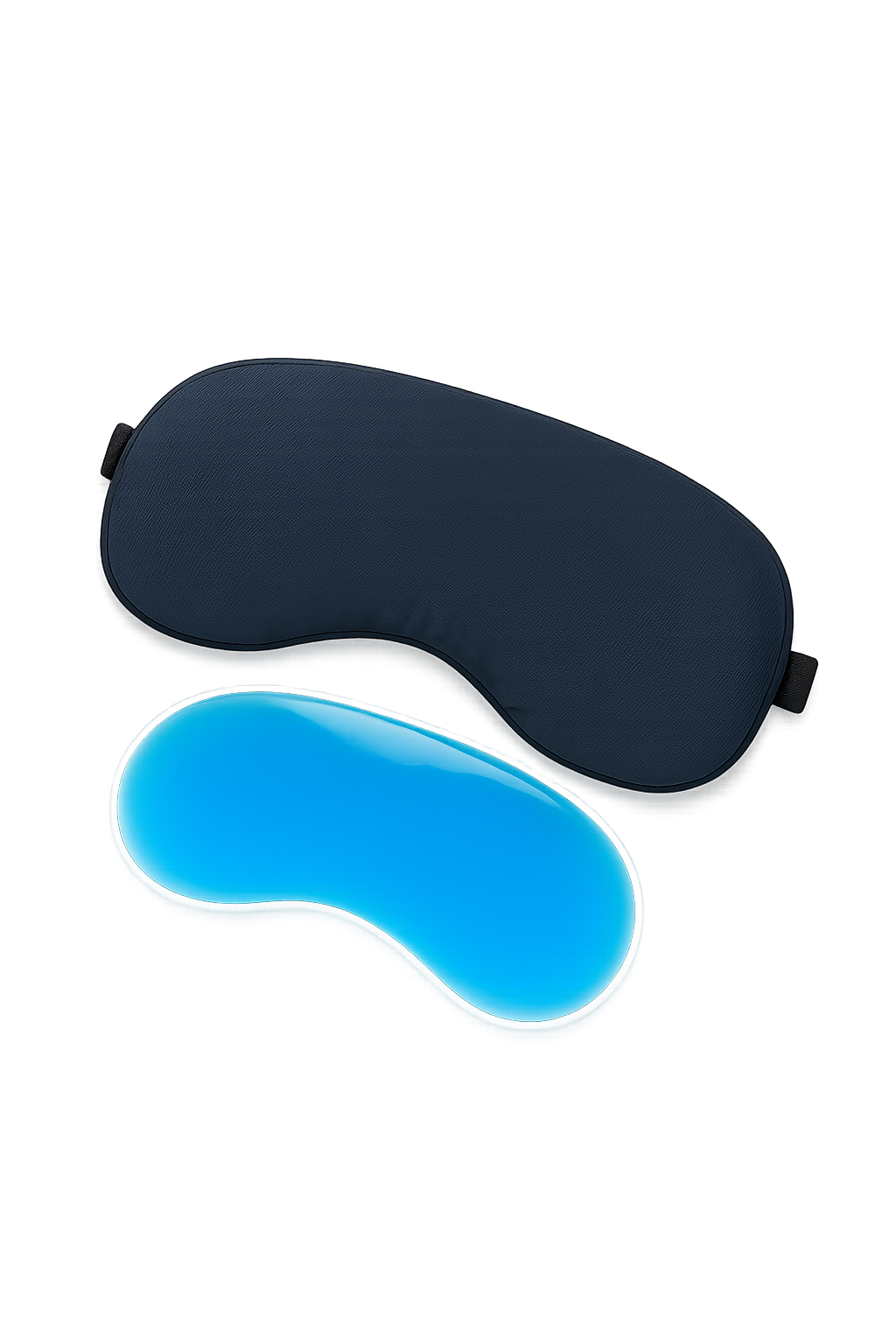 Luxury Silk Sleep Mask with Hot & Cold Gel