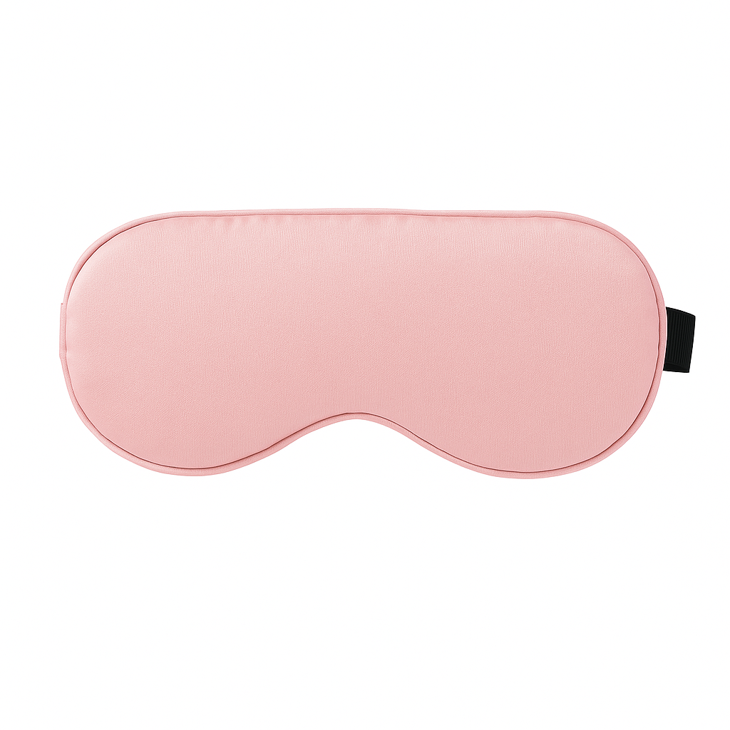 Luxury Silk Sleep Mask with Hot & Cold Gel