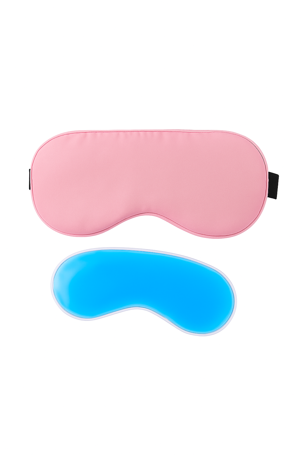 Luxury Silk Sleep Mask with Hot & Cold Gel