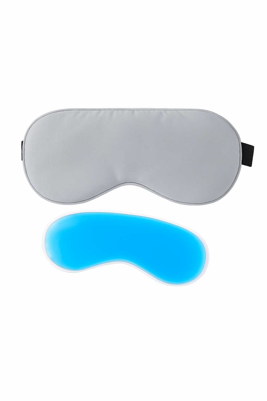 Luxury Silk Sleep Mask with Hot & Cold Gel