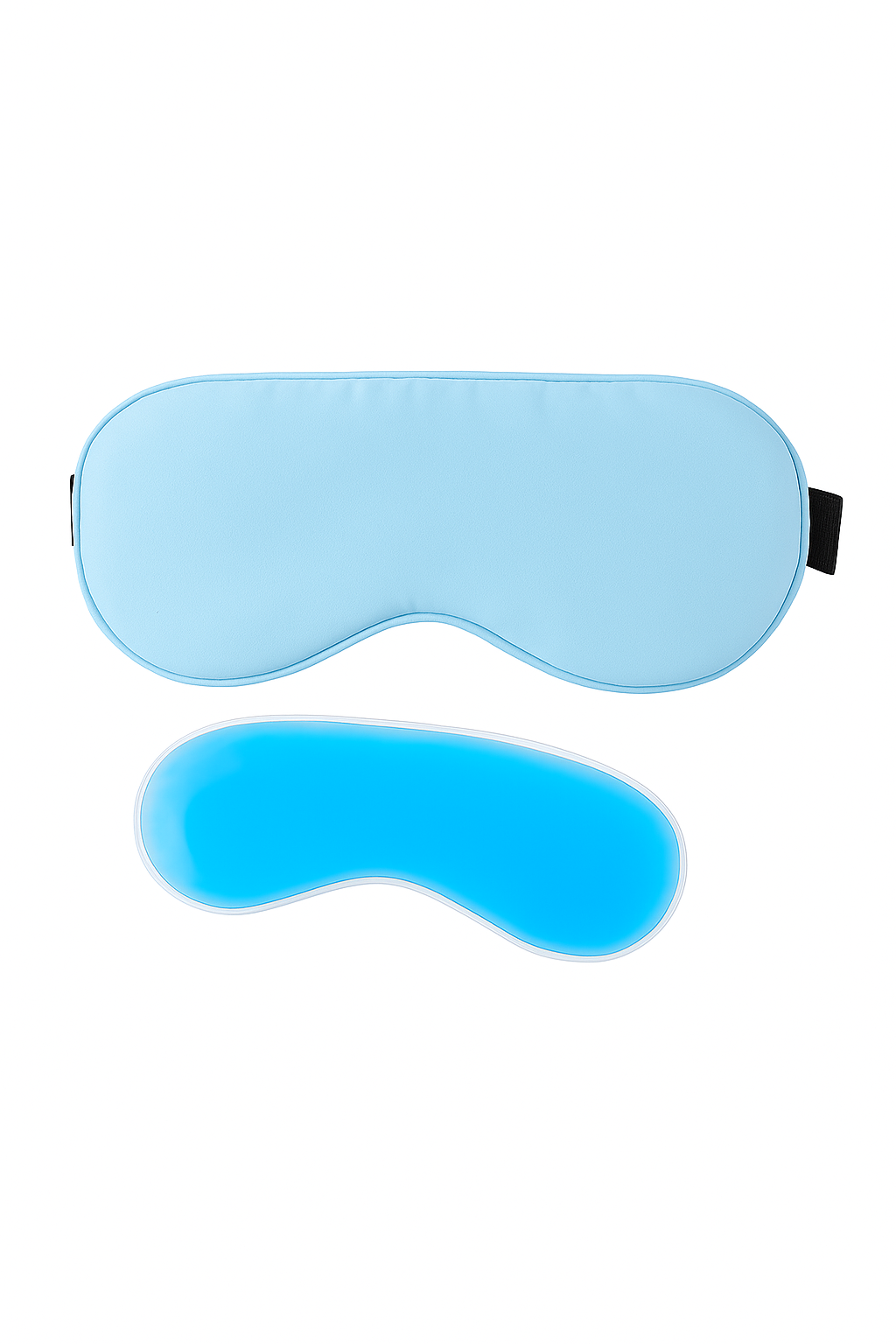 Luxury Silk Sleep Mask with Hot & Cold Gel