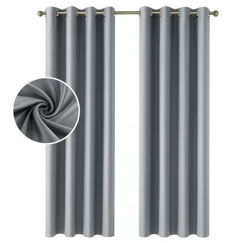 Luxury Silk Blackout Curtains