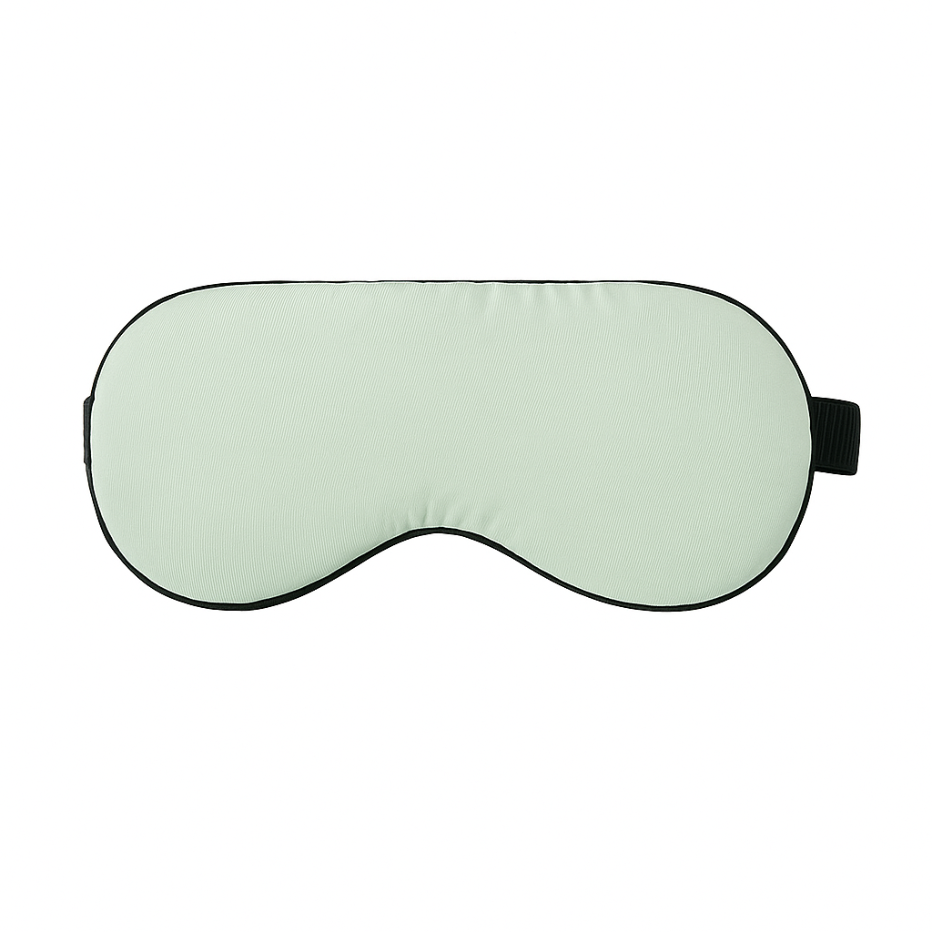 Luxury Silk Sleep Mask with Hot & Cold Gel