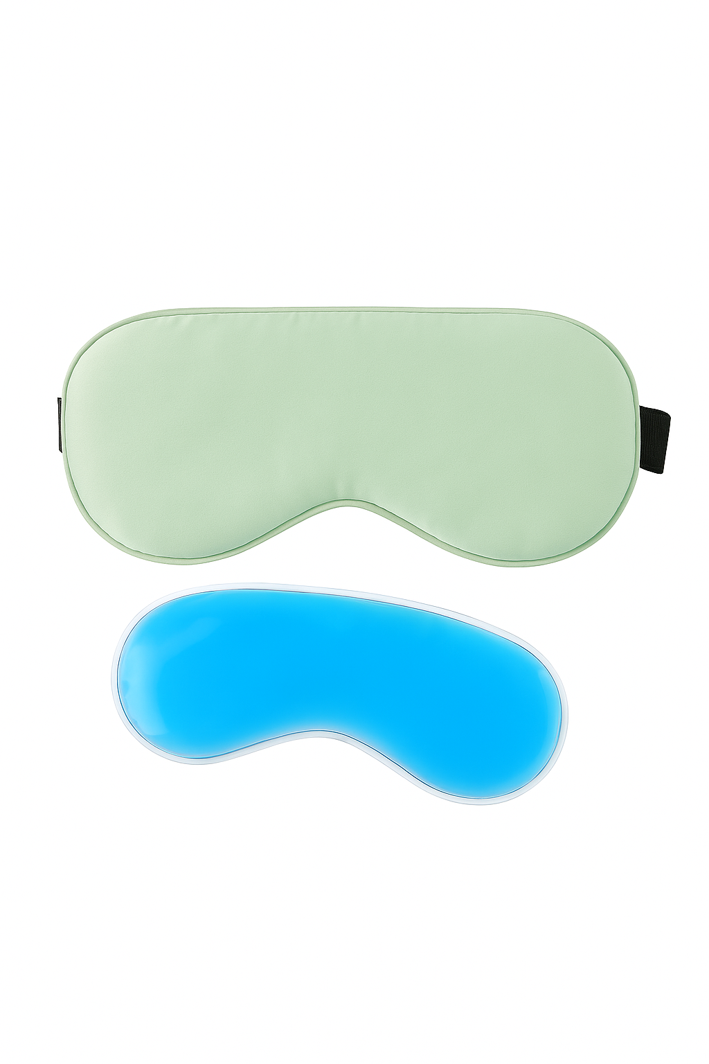 Luxury Silk Sleep Mask with Hot & Cold Gel